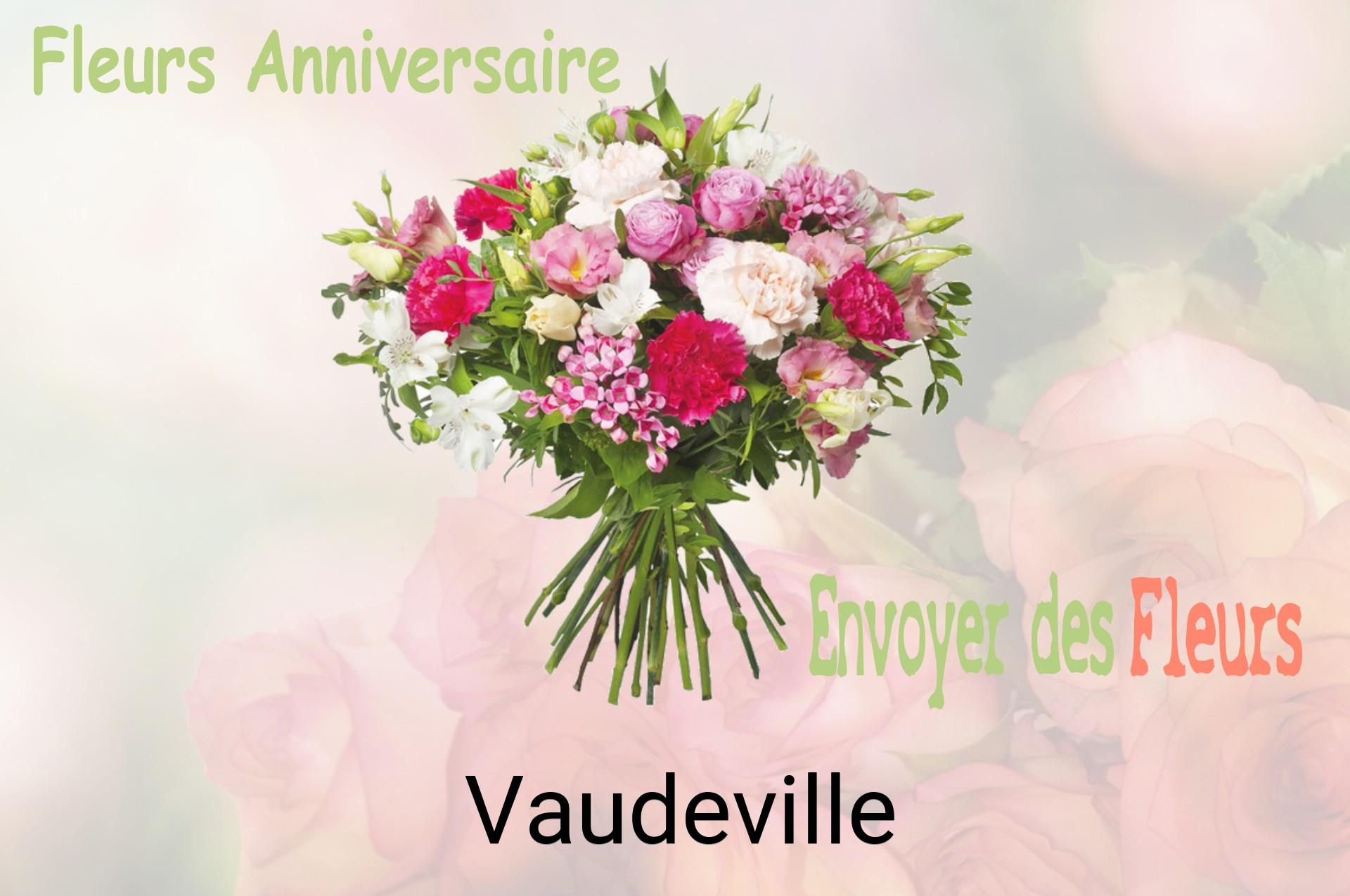 Bouquet de fleurs d’anniversaire livré à Vaudeville