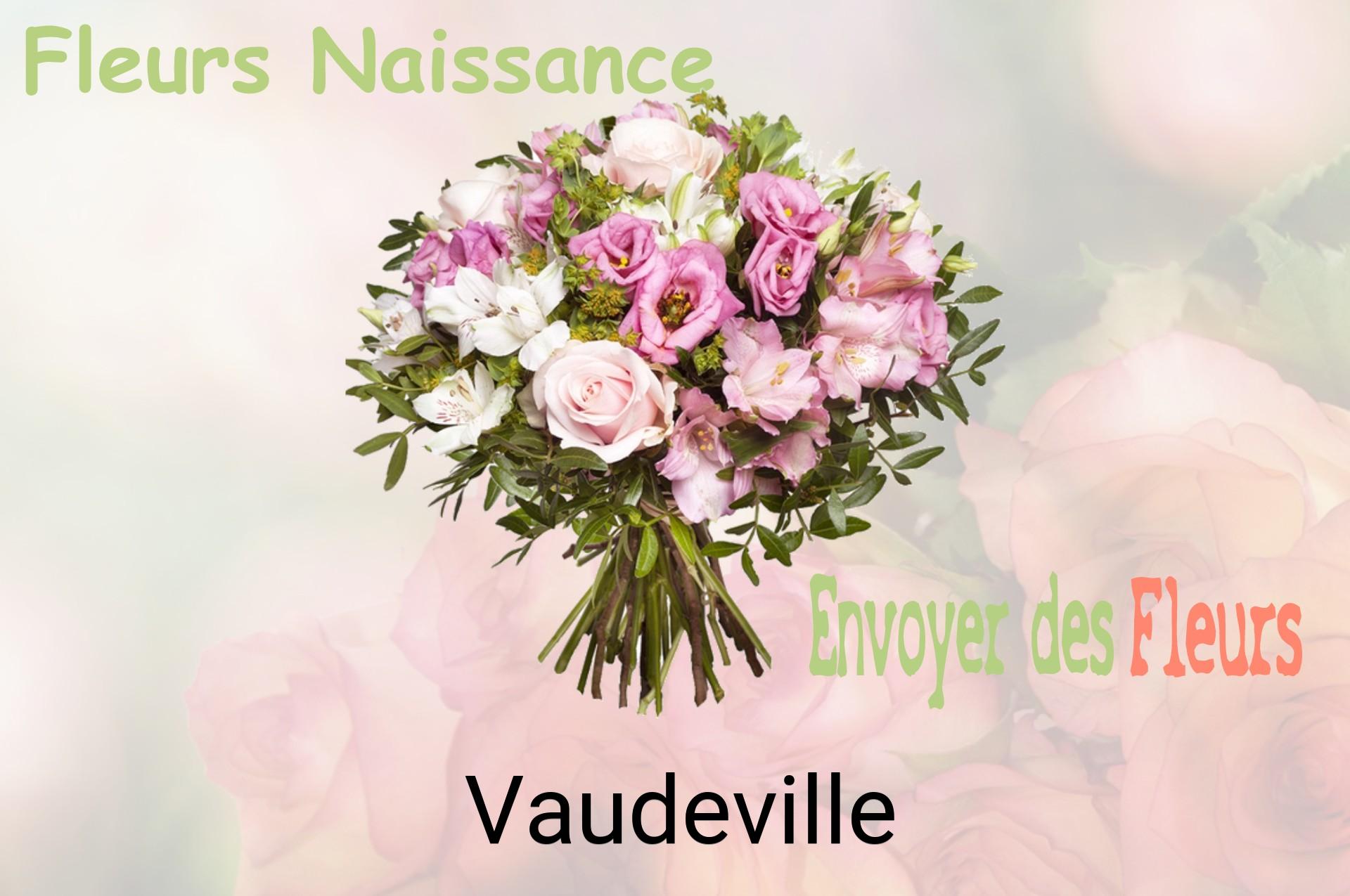 Bouquet de fleurs de naissance livré à Vaudeville