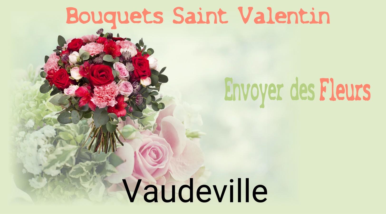 Roses de Saint-Valentin livrées à Vaudeville